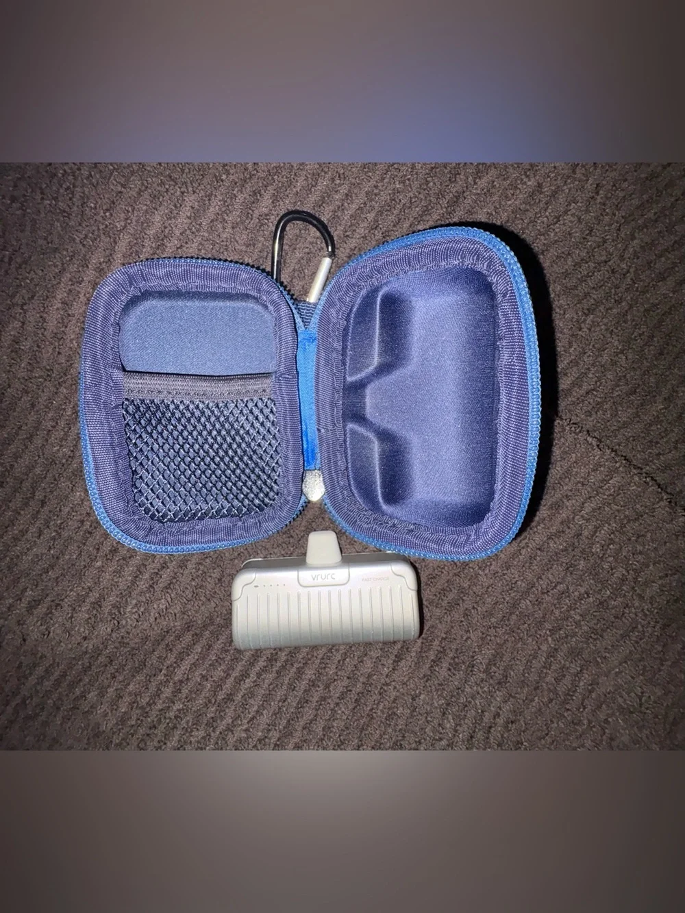 Mini portable charger with built in Lightening Plug